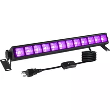 36w Led Uv Barra De Luz Negra Reflector Luces Para La Fiesta