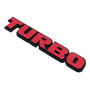 Emblema De Coche Turbo Rojo For Vw Volvo Ix35