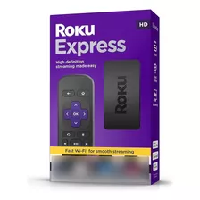 Roku Hd Express Con Control Remoto Simple Nuevo