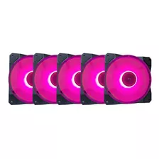 Ventilador Apevia Co512l-pk Cosmos 120mm Pink Led Ultra Sile