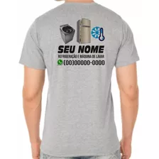 Camiseta Uniformes Refrigeração Assistencia