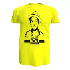 Polera Bruno Mars Fans 100% Algodon Just The Way You Are