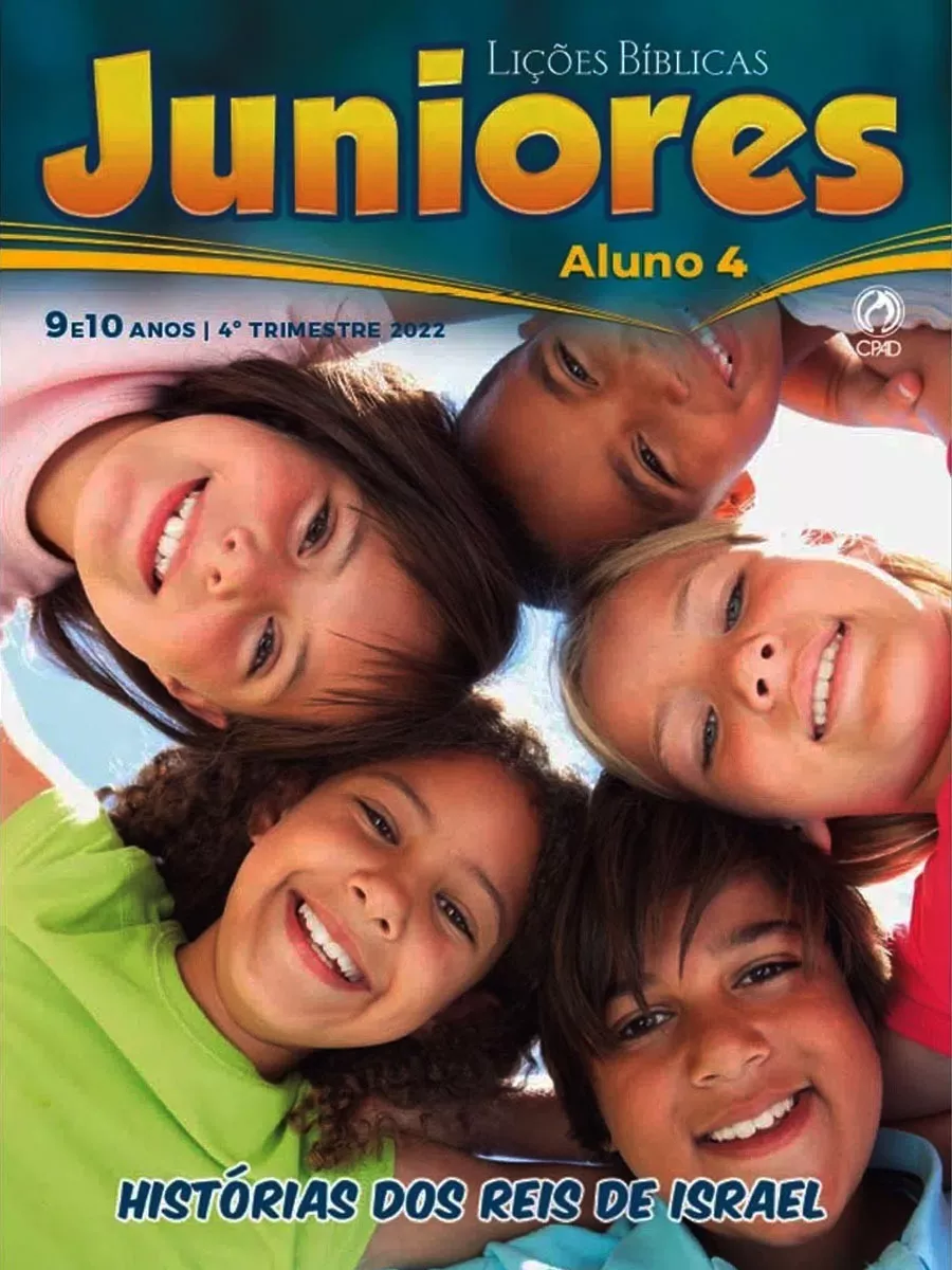 Revista Escola Dominical Juniores Aluno - Editora Cpad 