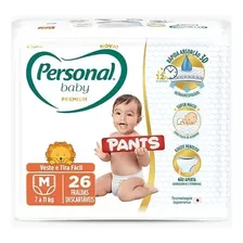 Fralda Bebê Personal Pants De Vestir Premium Tamanho Médio (m)