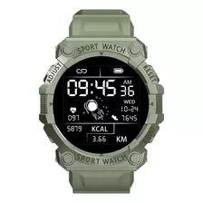 Reloj Inteligente Smartwatch Fd68 Verde Fitnes Caloria Sueño