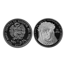 Moneda De Plata De Santa Rosa De Lima [ Bcrp ]