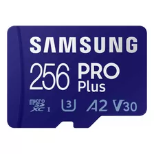 Samsung Tarjeta Memoria Microsd Evo Pro Plus 256 Gb 180 Mb/s