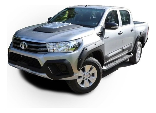 Bumper Delantero Con Led Airdesign Toyota Hilux 16-19 Sr Foto 2