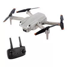 Drone Con Doble Cámara 4k Con Control 2 Baterias Tecnología Color Gris Drg7022 Gadnic