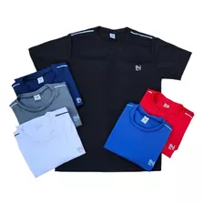 Kit 4 Camisetas Camisas Masculinas Dry Fit Academia