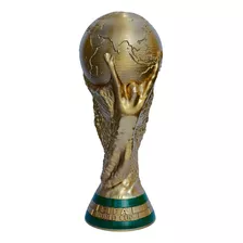 Copa Del Mundo. Copa Mundial 2022 Qatar 37 Cm Grabada