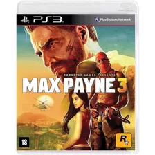 Jogo Ps3 Max Payne 3 Físico