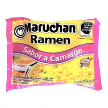 Maruchan Ramen Sabor Camarón 85 Gr Sopa Instantánea 1pza