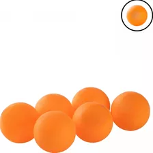 Kit 6 Unidade Bolinhas Tênis Mesa Ping Pong Vollo 