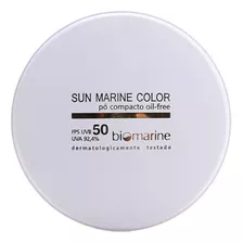 Base De Maquiagem Em Pó Biomarine Sun Marine Matte