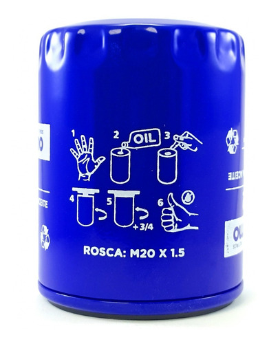 Filtro De Aceite Partmo A-1402 Rosca M20 X 1.5 Corsa, Honda  Foto 2