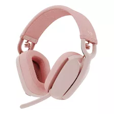 Headset Logitech Zone Vibe 100 Wireless Rose - 981-001223 Cor Rosa