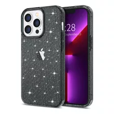 Funda Hython Para iPhone 13 Pro Max-corazón-1 Glitter