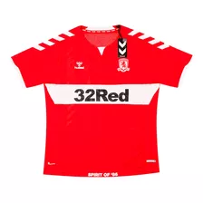 Camisa De Futebol Masculino Middlesbrough 2018/19 Hummel