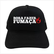 Boné Bora Fazer Fumaça Bbq Netão Bom Beef 