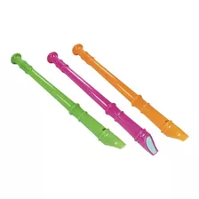 Flauta Doce De Plástico Para Crianças Presente Kit 10 Peças