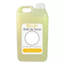 Kilo Toner Ricoh Aficio Mpc 2030 2050 2051 2550 2551 Yellow Tinta Amarelo