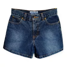 Short Pantalón Corto De Jean Rígido