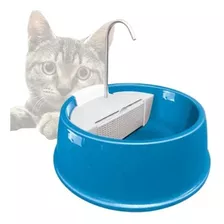 Fonte Bebedouro Gatos Cães Bivolt 1,5l Filtro Joy Elétrico