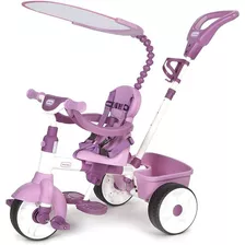 Little Tikes Triciclo Direccional Con Manija 4 En 1 Rosa