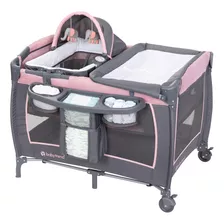 Baby Trend - Cuna Lil Snooze Deluxe Iii, Color Rosa