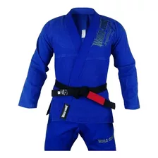 Kimono World Combat Bjj - Azul