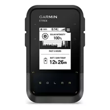 Garmin Gps Etrex Solar, Topográfico, Batería Hasta 1800 Hrs Color Negro Mapas Precargados Incluidos Mapa Base Mundial