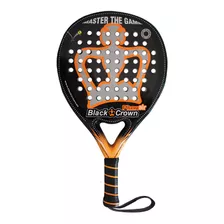 Paleta De Pádel Black Crown Piton Air 2020 Color Negro/naranja