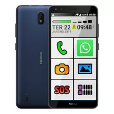 Smartphone Nokia Celular Para Idoso 32gb Capa Película Sos