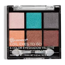 Bh Cosmetics Mini Paleta De Sombras Foil Eyes To Go