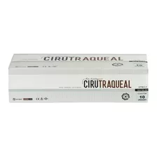 Tubo Endotraqueal S/ Balão N.º 6.0 Ciruti Kit 10 Unidades