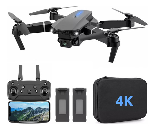 Wishsky Control Remoto Plegable Elicopterpteros Drones Con Camara 4k