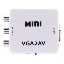 Convertidor / Adaptador De Vga A Av2 Rca Video 720-1080