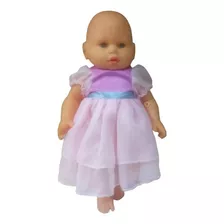 Boneca Bebê Baby Brink 43cm Antiga Linda E Fofa (g09)