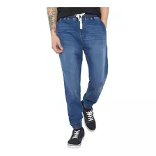 Jeans Jogger Denim Azul - Hombre Corona