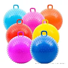 Pelota Hinchable De 36 Nudos Con Mango (los Colores Pueden V