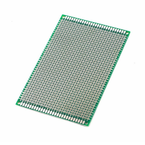 Placa Experimental Pcb Perforada 8x12 Doble Fr4 Proto Ptec