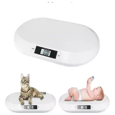 Balança Digital Bebe E Pet Multiuso 20kg Funçao Tara Display
