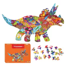 Puzzle 150 Piezas Triceratops Dinosaurios Rompecabezas 