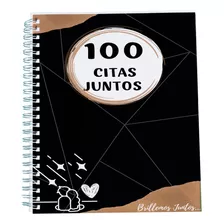 Cuaderno 100 Citas Para Pareja / Libro Citas / Agenda Citas 
