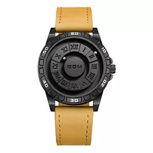 Reloj Dom Para Hombre Retro Creative Rolling Pointer M-1726b