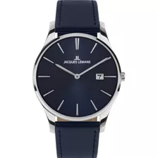 Reloj Jacques Lemans 1-2122c London Fechador-azul