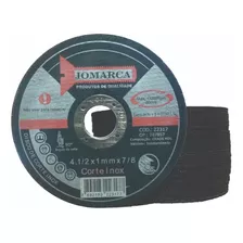 10 Discos De Corte Inox Jomarca 4.1/2x1mx7/8