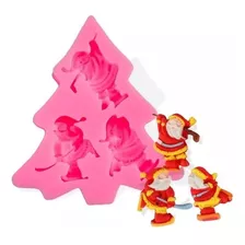 Molde Silicona Arbolitos Mini Navidad Reposteria Mamme Mart