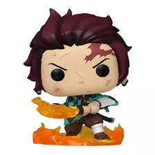 Boneco Funko Pop Anime Demon Slayer Tanjiro Kamado 874 Fogo